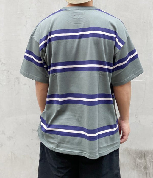 DESCENDANT/BORDER CREW NECK SS FULL SIZE (GRAY)