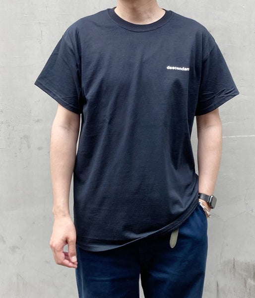 DESCENDANT/SPY HOP SS TEE (BLACK)
