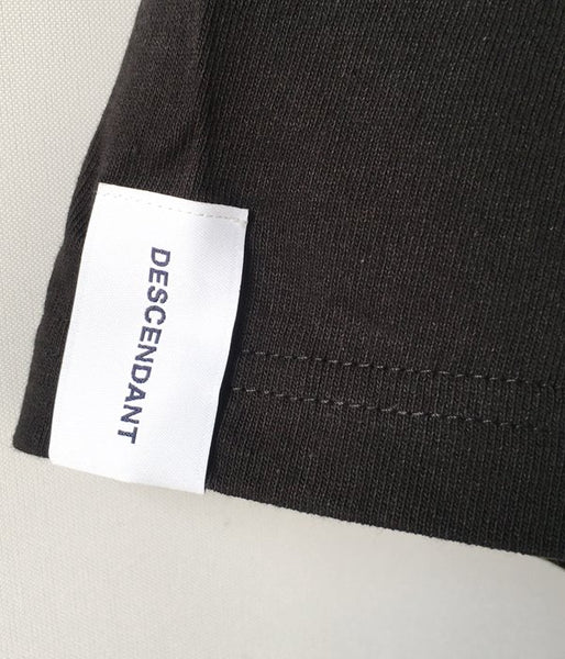 DESCENDANT/STRIP CREW NECK SS FULL SIZE (BLACK)