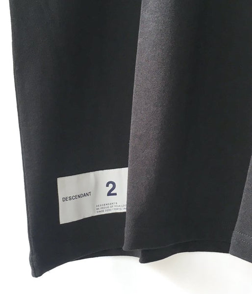 DESCENDANT/STRIP CREW NECK SS FULL SIZE (BLACK)