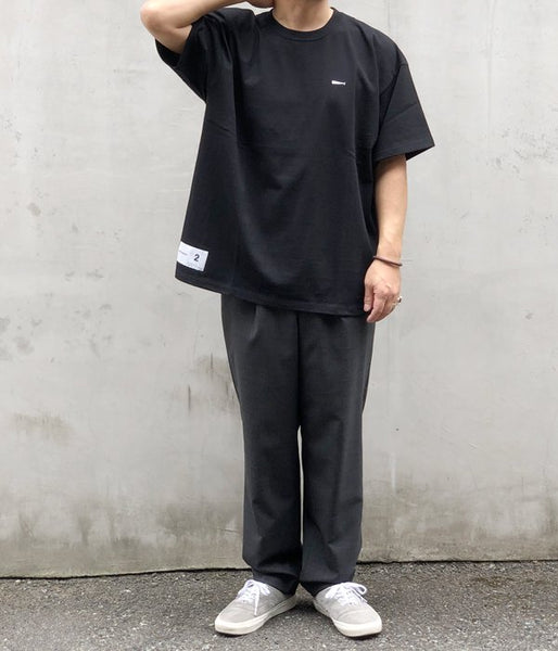 DESCENDANT/STRIP CREW NECK SS FULL SIZE (BLACK)