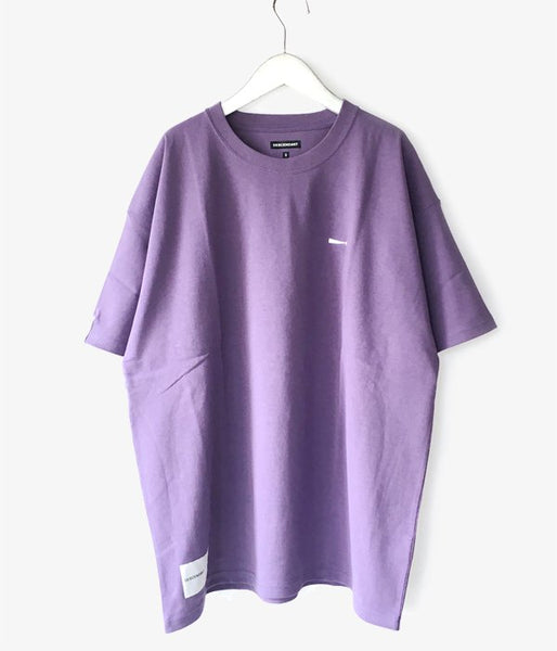 DESCENDANT/STRIP CREW NECK SS FULL SIZE (PURPLE)