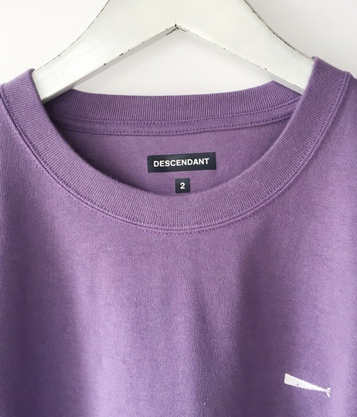 DESCENDANT/STRIP CREW NECK SS FULL SIZE (PURPLE)