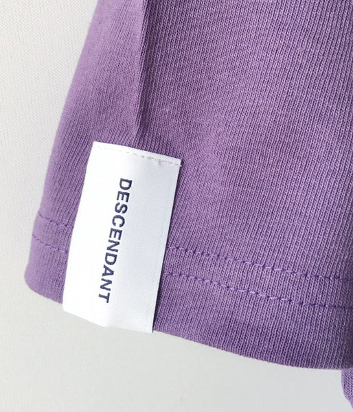DESCENDANT/STRIP CREW NECK SS FULL SIZE (PURPLE)