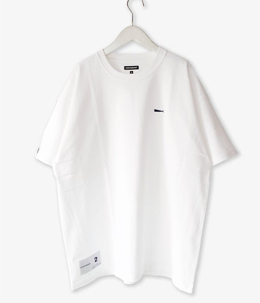 DESCENDANT/STRIP CREW NECK SS FULL SIZE (WHITE)