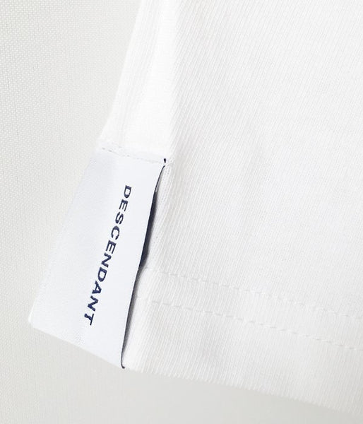 DESCENDANT/STRIP CREW NECK SS FULL SIZE (WHITE)