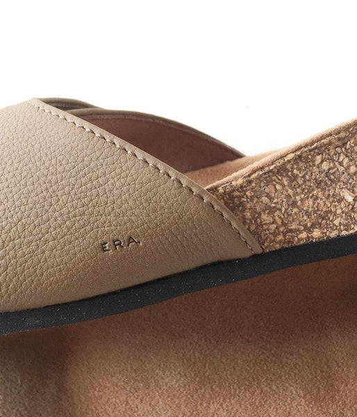 ERA./BUBBLE CALF ONEMILE SANDAL "KAMAKURA" (TAUPE)