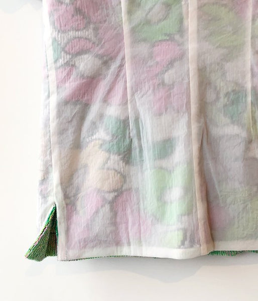 FUMIKA_UCHIDA/Pile/FLORAL REVERSIBLE CHINA JACKET(WHITE)