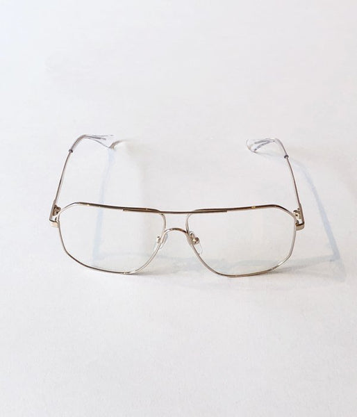 FUMIKA_UCHIDA/METAL FLAME SHOOTING SUNGLASS(WHITEGOLD)