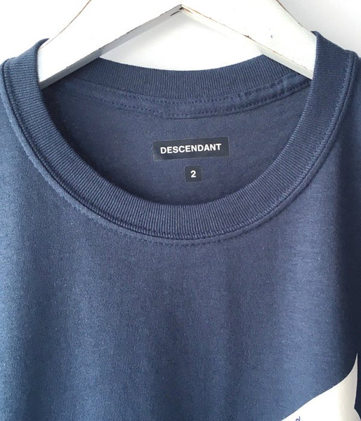 DESCENDANT/CETUS SS TEE (NAVY)