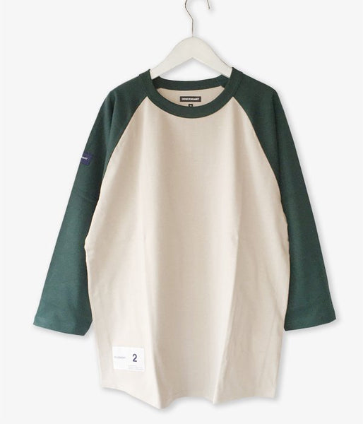 DESCENDANT/TWO BIT B.B. SS (GRAYxGREEN)