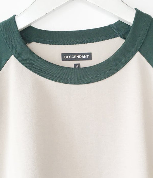 DESCENDANT/TWO BIT B.B. SS (GRAYxGREEN)