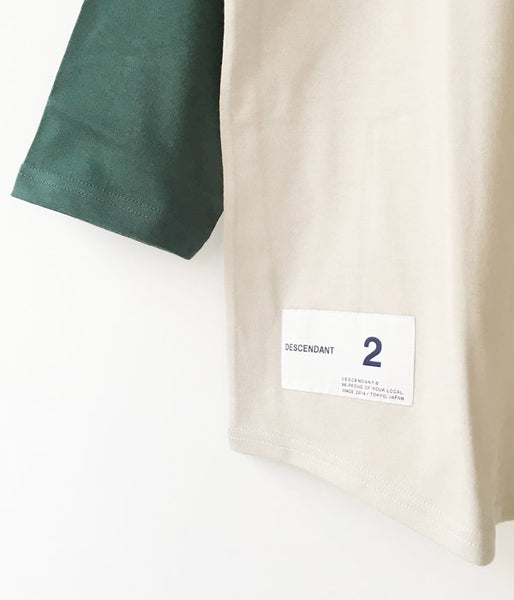 DESCENDANT/TWO BIT B.B. SS (GRAYxGREEN)