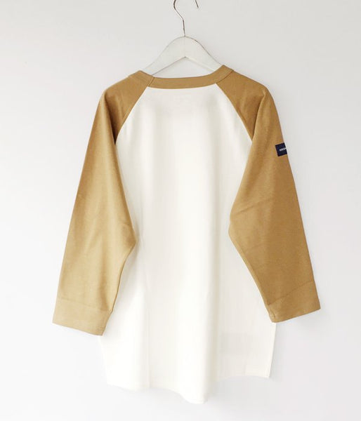 DESCENDANT/TWO BIT B.B. SS (WHITExBEIGE)