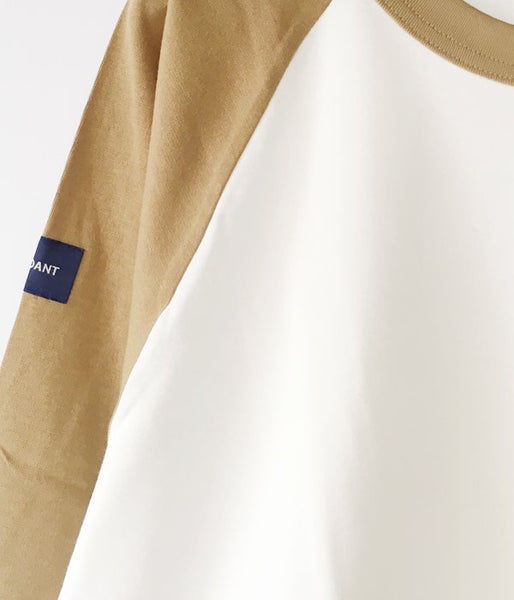 DESCENDANT/TWO BIT B.B. SS (WHITExBEIGE)