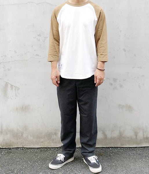 DESCENDANT/TWO BIT B.B. SS (WHITExBEIGE)