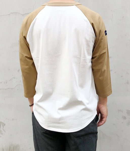 DESCENDANT/TWO BIT B.B. SS (WHITExBEIGE)