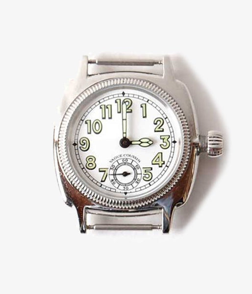 VAGUE WATCH CO./ムーブメント(COUSSIN) WHITE sizeL