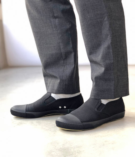 MHL./SLIPON SHOE MENS (BLACK)