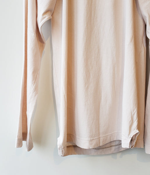FUMIKA_UCHIDA/SEPARATE LONG-SLEEVE TEE(PINKGREY)