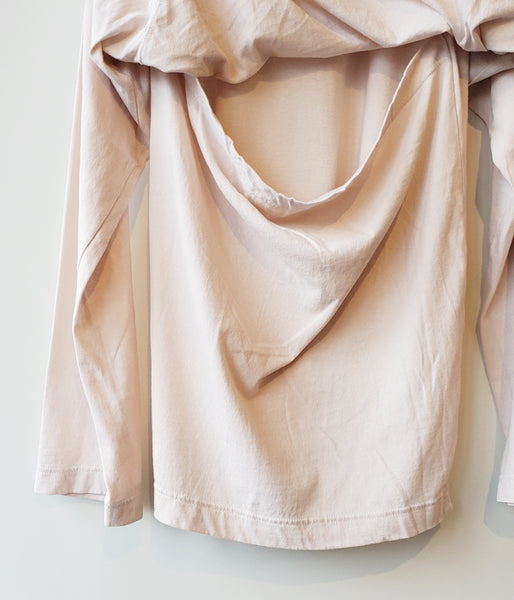 FUMIKA_UCHIDA/SEPARATE LONG-SLEEVE TEE(PINKGREY)