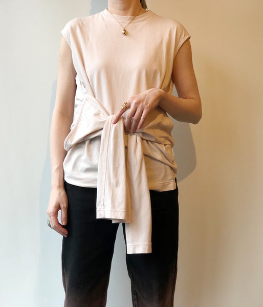 FUMIKA_UCHIDA/SEPARATE LONG-SLEEVE TEE(PINKGREY)