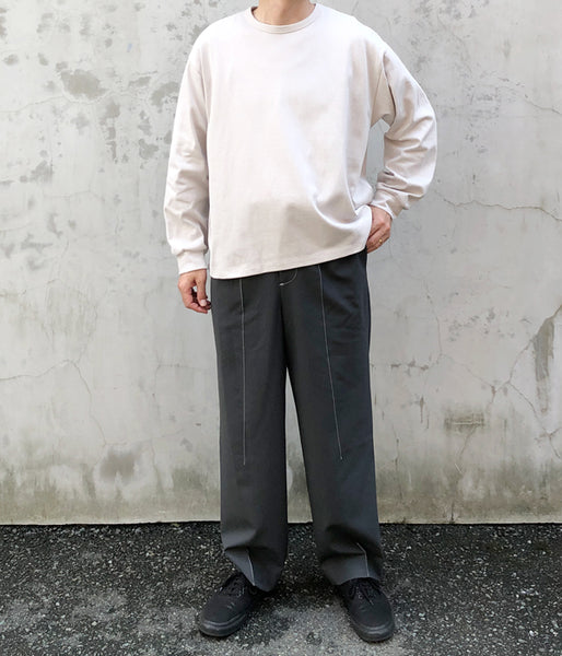 POLYPLOID/OVERSIZE LONGSLEEVE C (PALE GRAY)