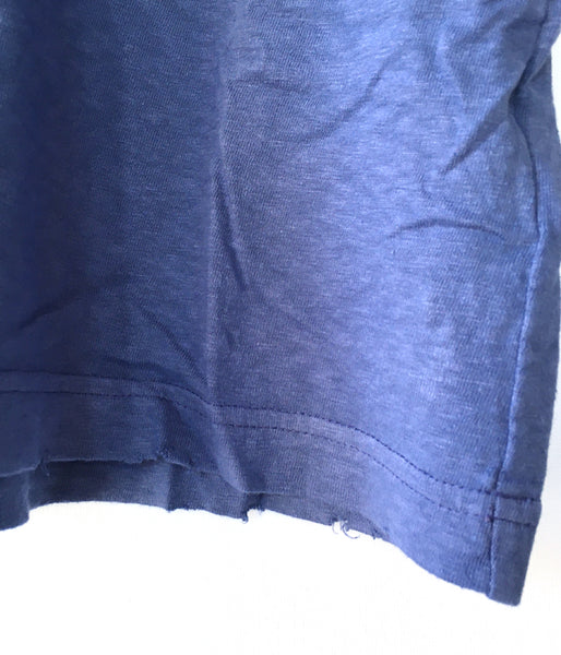 visvim/JUMBO TEE S/S (UNEVEN DYE) (NAVY)