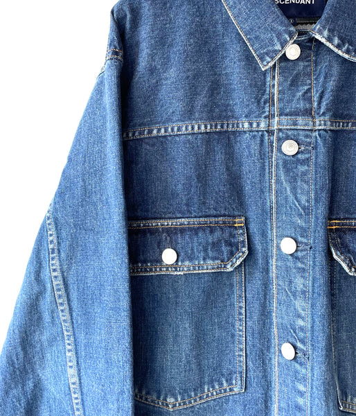DESCENDANT/DIGGER DENIM JACKET (INDIGO)