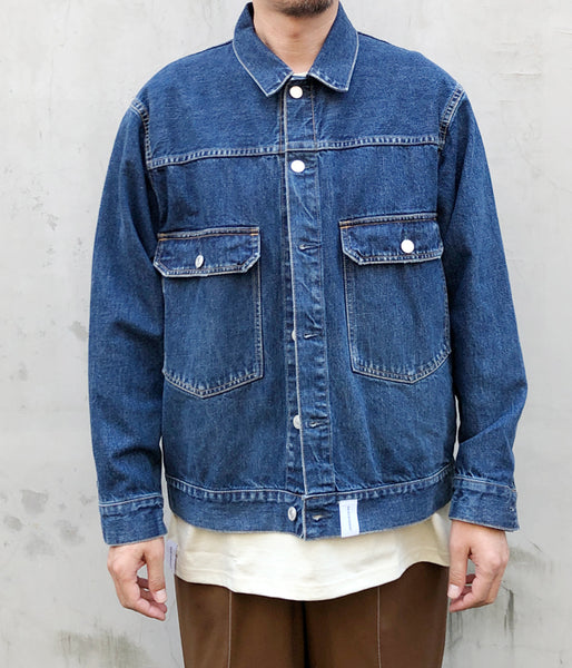 DESCENDANT/DIGGER DENIM JACKET (INDIGO)
