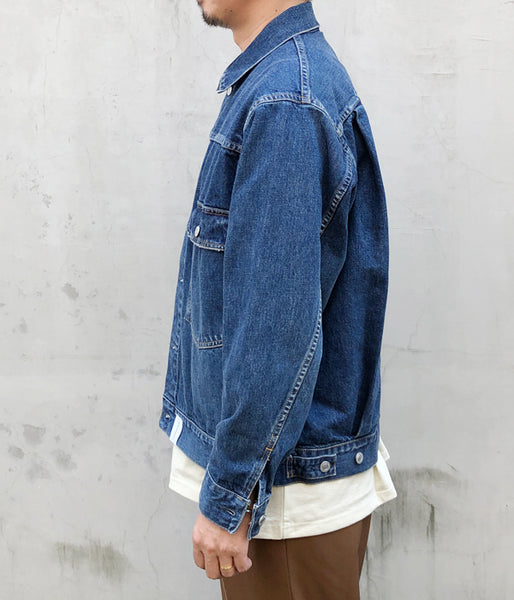 DESCENDANT/DIGGER DENIM JACKET (INDIGO)