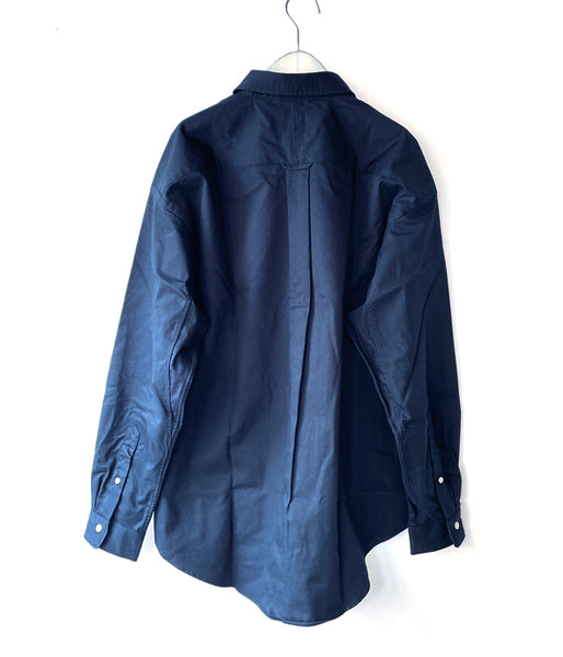 DESCENDANT/KENNEDY'S TWILL LS SHIRT (NAVY)