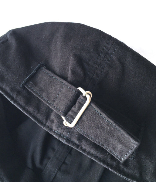MHL./WASHED VINTAGE COTTON POPLIN CAP