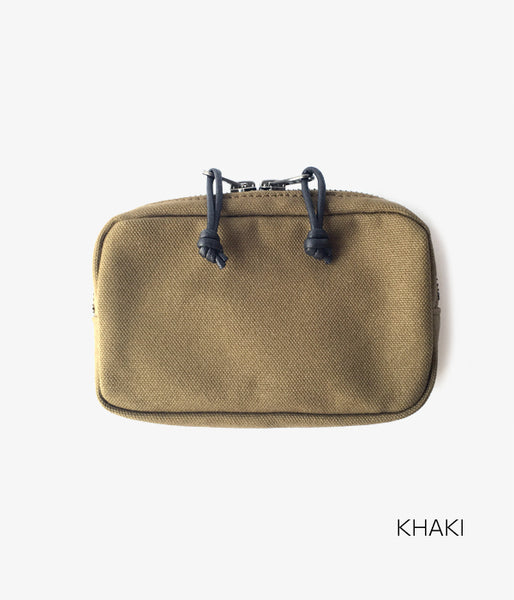 MHL./HEAVY COTTON CANVAS POUCH