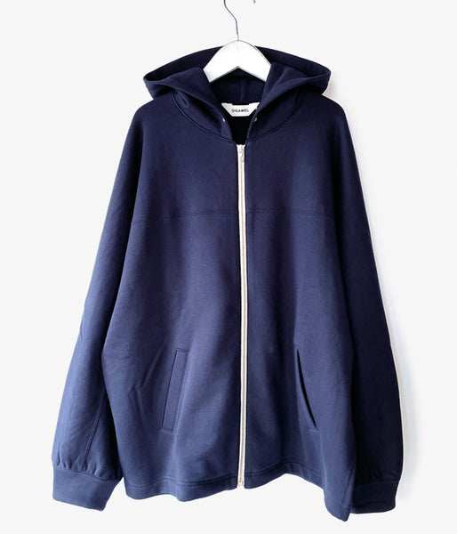 DIGAWEL/DOLMAN SLEEVE ZIP HOODIE (NAVY)
