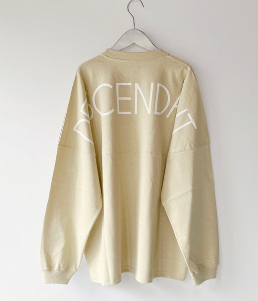 DESCENDANT/CETUS JERSEY LS (BEIGE)
