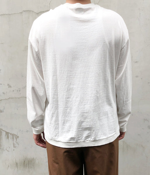 holk/WIDE LONG SLEEVE (WHITE)