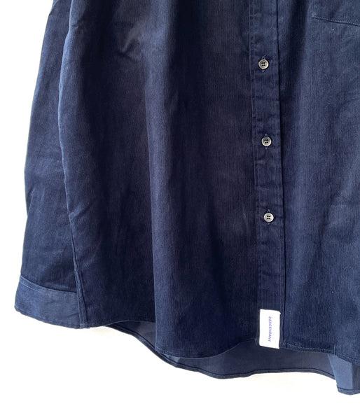 DESCENDANT/KENNEDY'S CORDUROY B.D. LS SHIRT (NAVY)