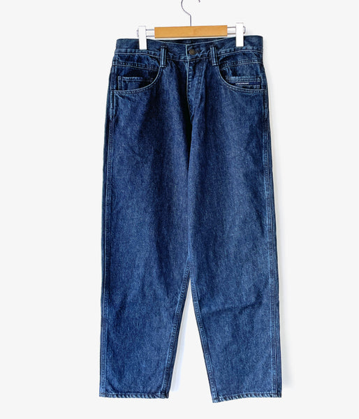 DESCENDANT/EU BAGGY JEANS (INDIGO)
