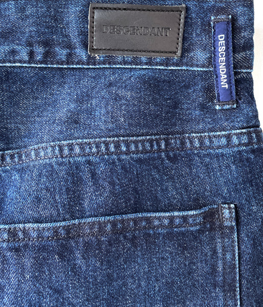 DESCENDANT/EU BAGGY JEANS (INDIGO)