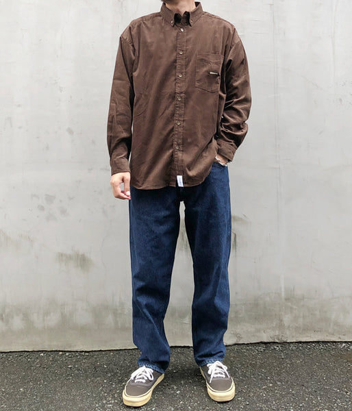 DESCENDANT/EU BAGGY JEANS (INDIGO)