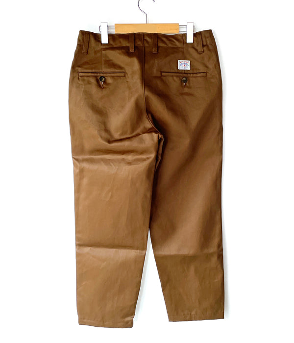 パンツ descendent DC-6 TWILL TROUSERS DESCENDANT/DC-6 TWILL TROUSERS (BROWN)