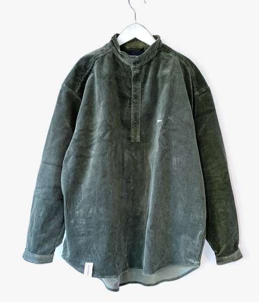 DESCENDANT/TETTY CORDUROY LS SHIRT (GREEN)DESCENDANT/TETTY CORDUROY LS SHIRT (GREEN)