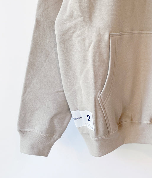 DESCENDANT/HORIZON HOODED SWEATSHIRT (GRAY)