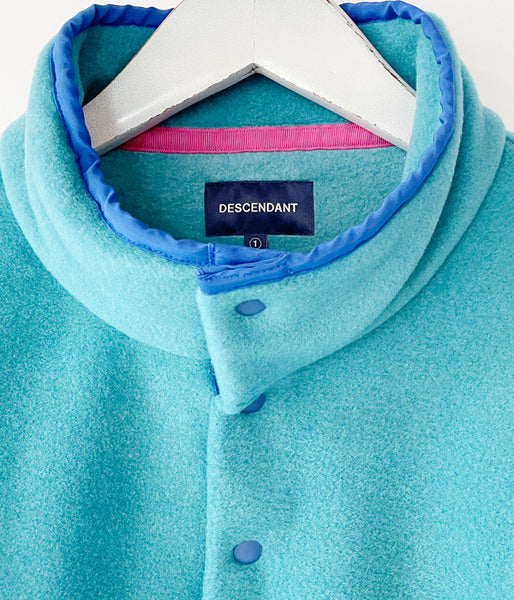 DESCENDANT/HUMMING FLEECE PULL OVER (TEAL)