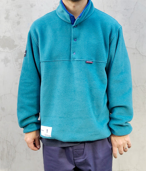 DESCENDANT/HUMMING FLEECE PULL OVER (TEAL)