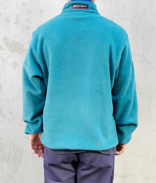 DESCENDANT/HUMMING FLEECE PULL OVER (TEAL)