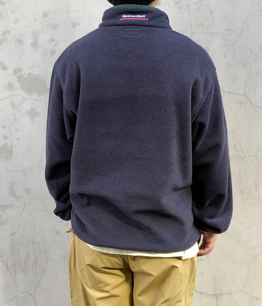 DESCENDANT/HUMMING FLEECE PULL OVER (NAVY)