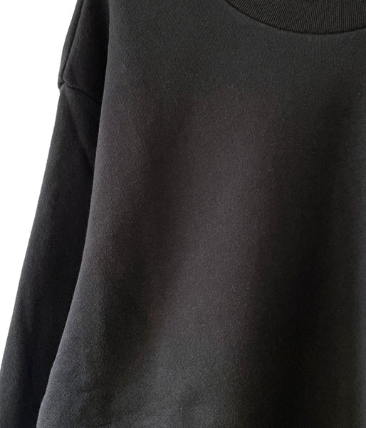 DESCENDANT/SEMAPHORE CREW NECK SWEATSHIRT (BLACK)