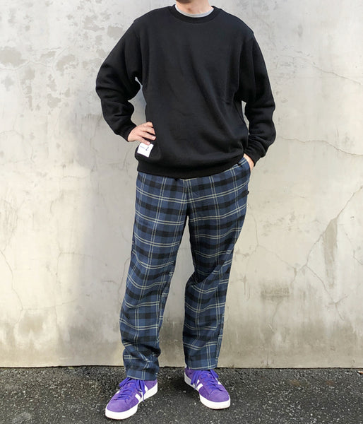 DESCENDANT/SEMAPHORE CREW NECK SWEATSHIRT (BLACK)